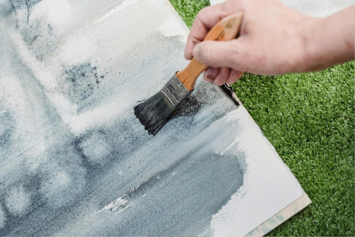 Drawing exercise - tonal value study with pencil